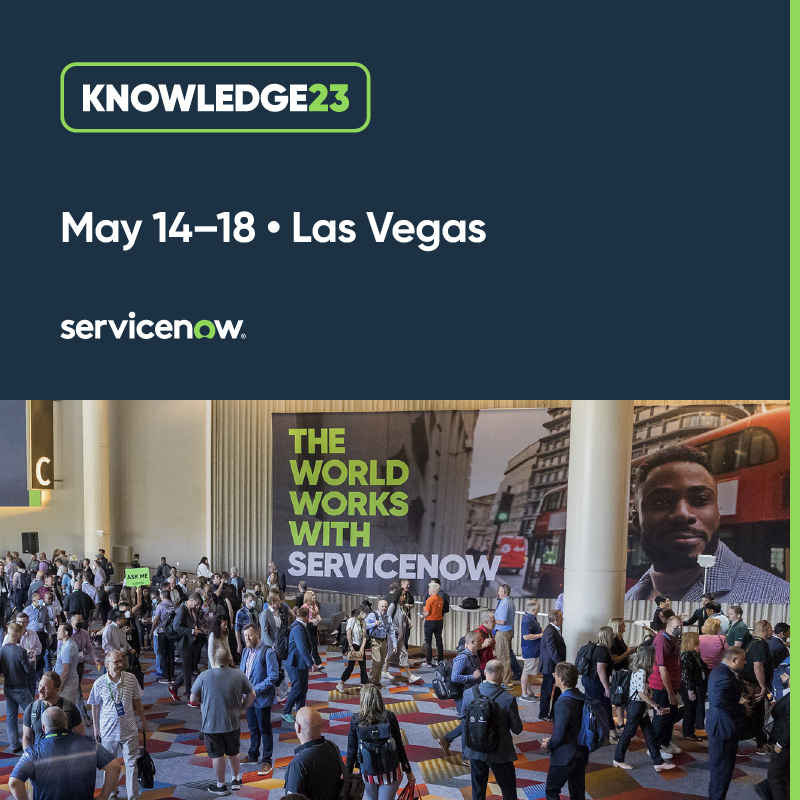 Live Event Join AutomatePro at ServiceNow Knowledge23 in Las Vegas